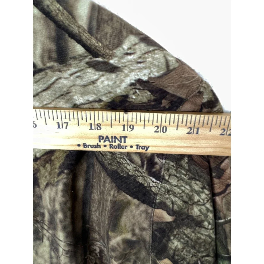 Mossy Oak Break-Up Infinity Camo Jacket Mens XL W/Hood Full Zip Hunting - Picture 15 of 15